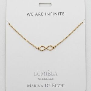 Gold Infinity Necklace